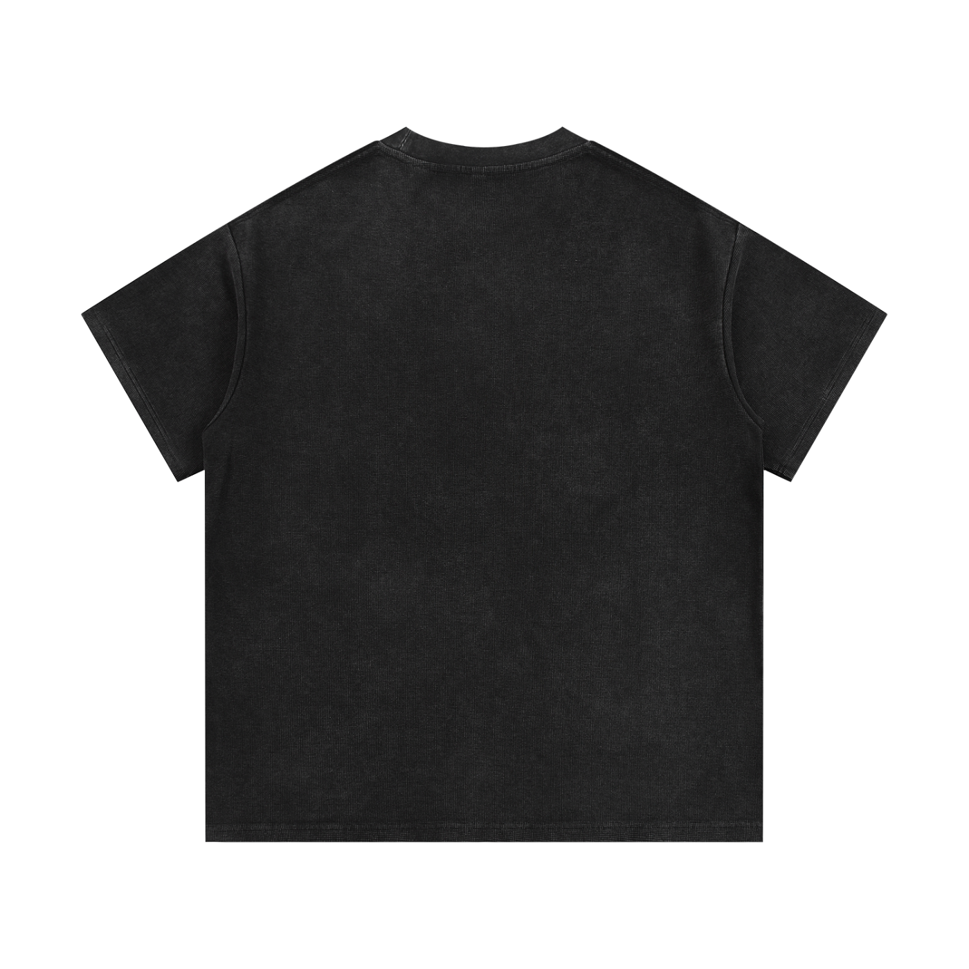 Waffle Tee - White Type