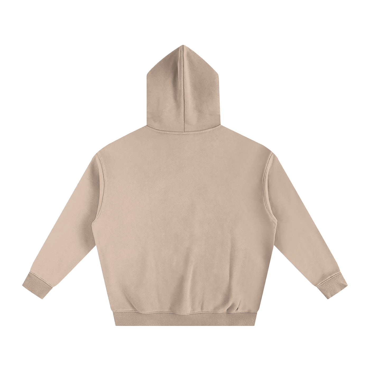 Oversized Hoodie - White Type
