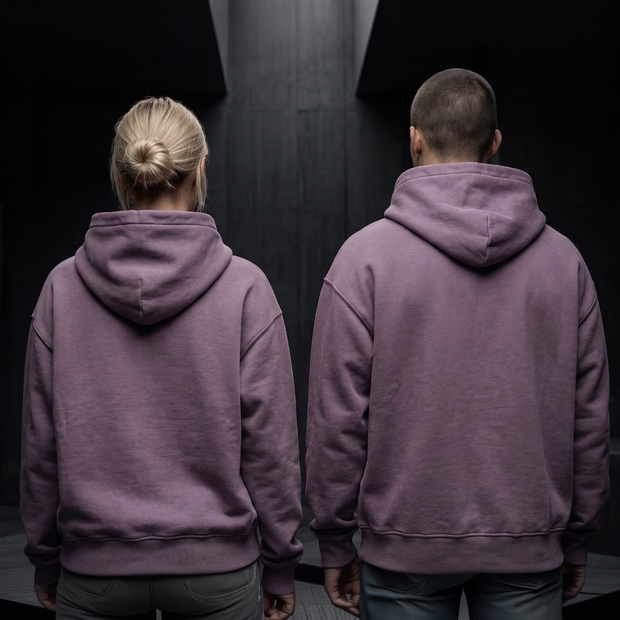 Oversized Hoodie - White Type