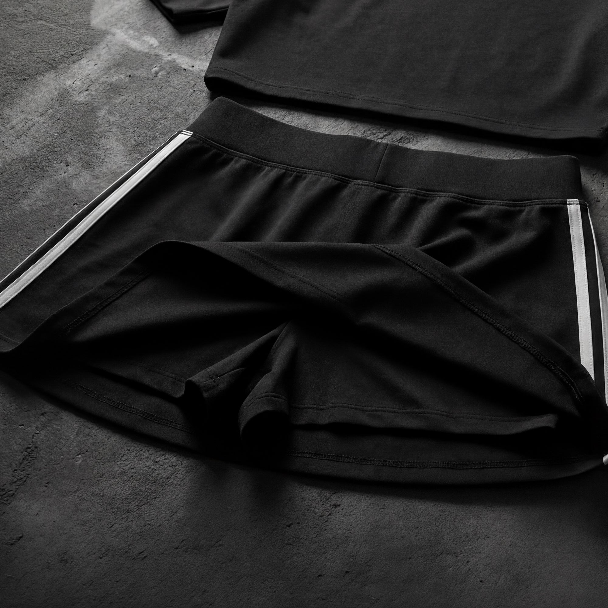 Taped Short Skirt - Blank