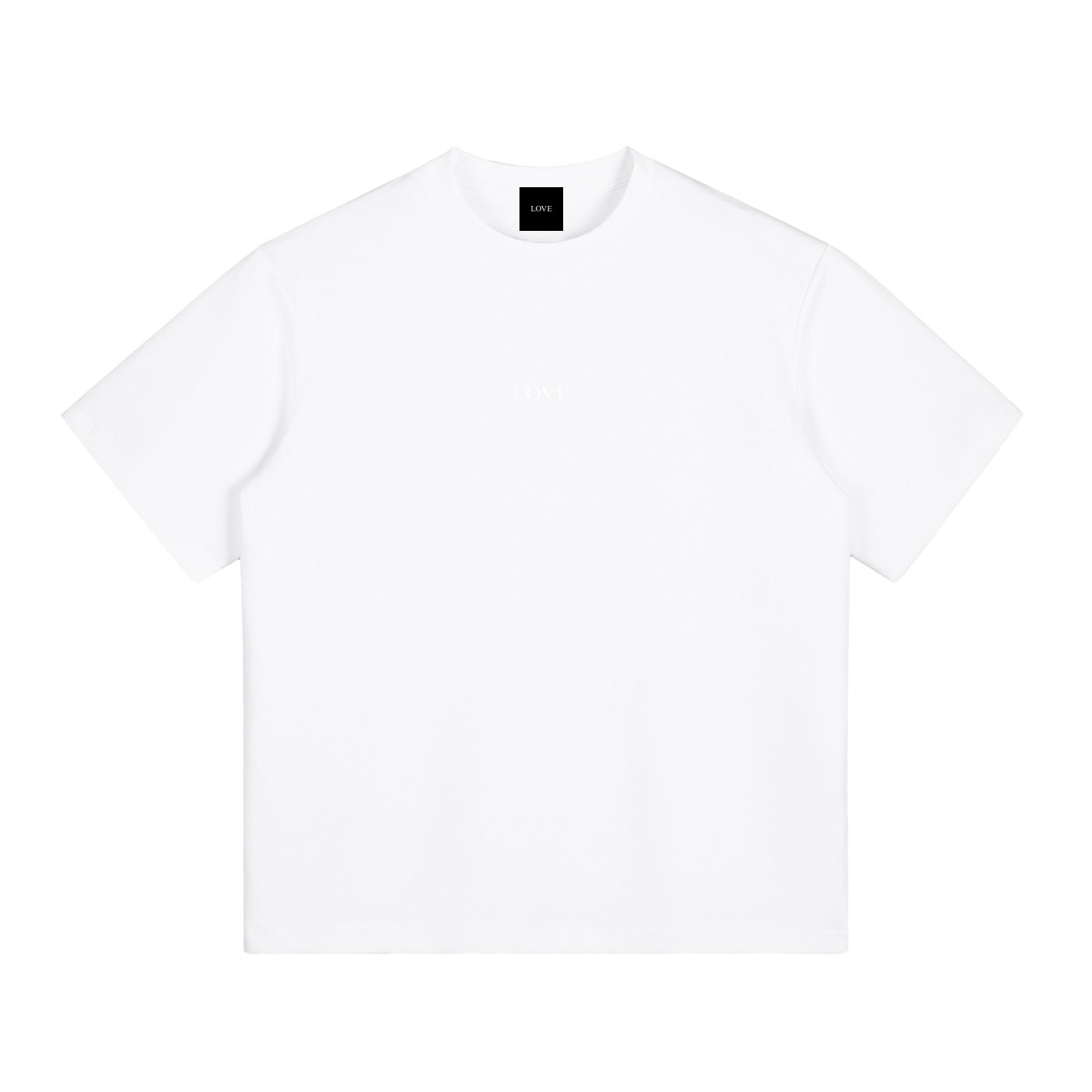 Essential Tee - White Type