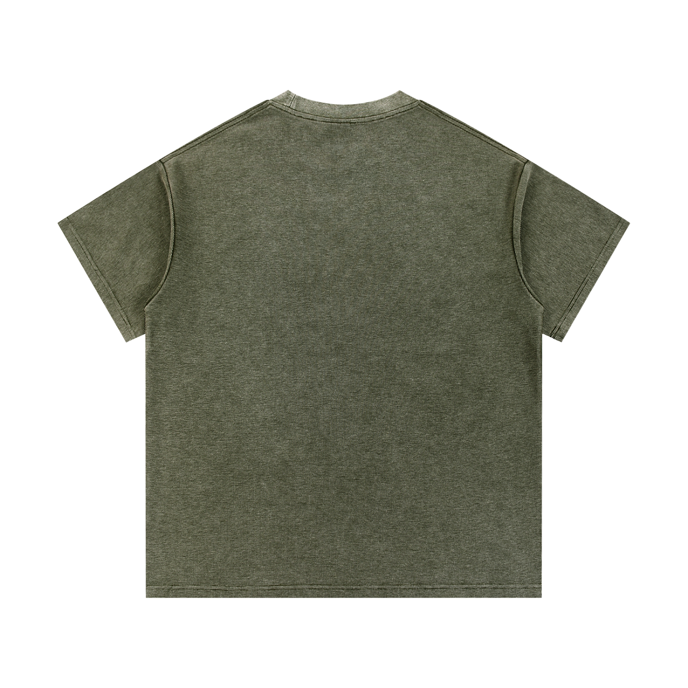 Waffle Tee - White Type