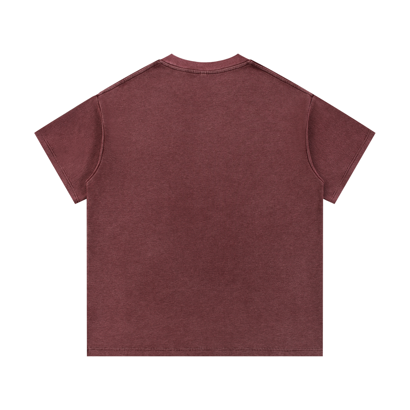 Waffle Tee - White Type