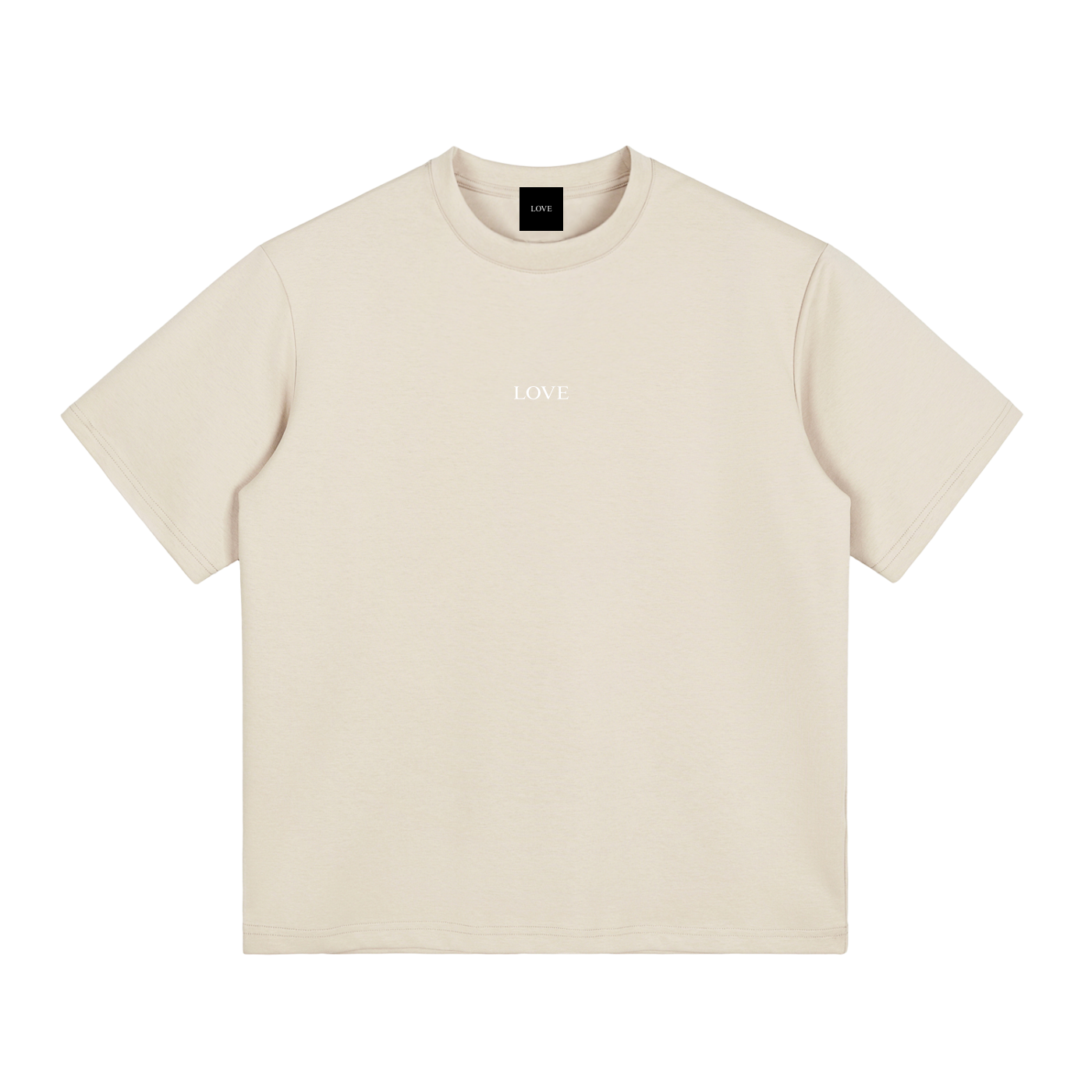 Essential Tee - White Type
