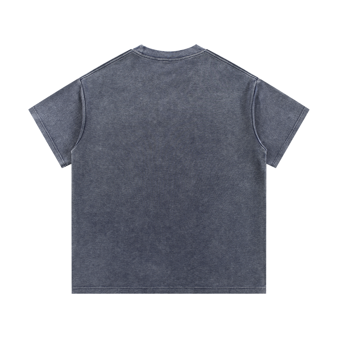 Waffle Tee - White Type