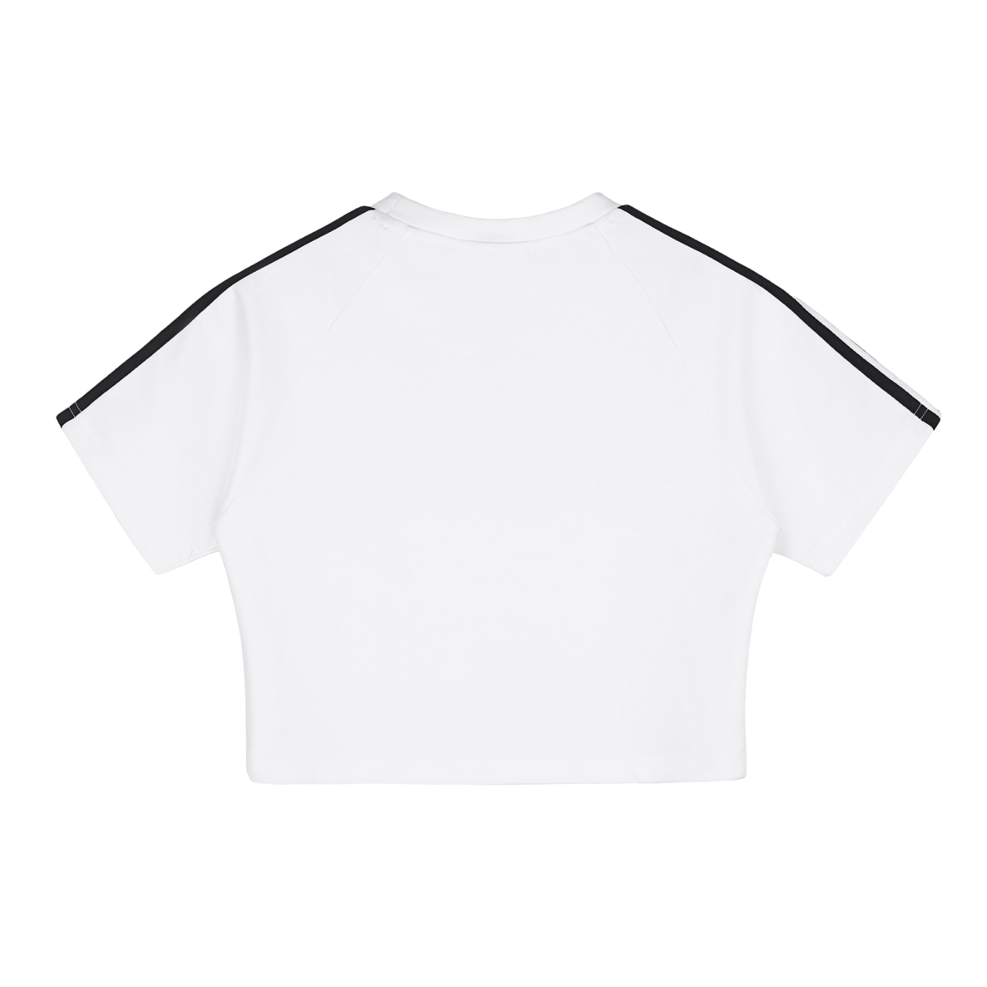 Taped Crop Top - White Type
