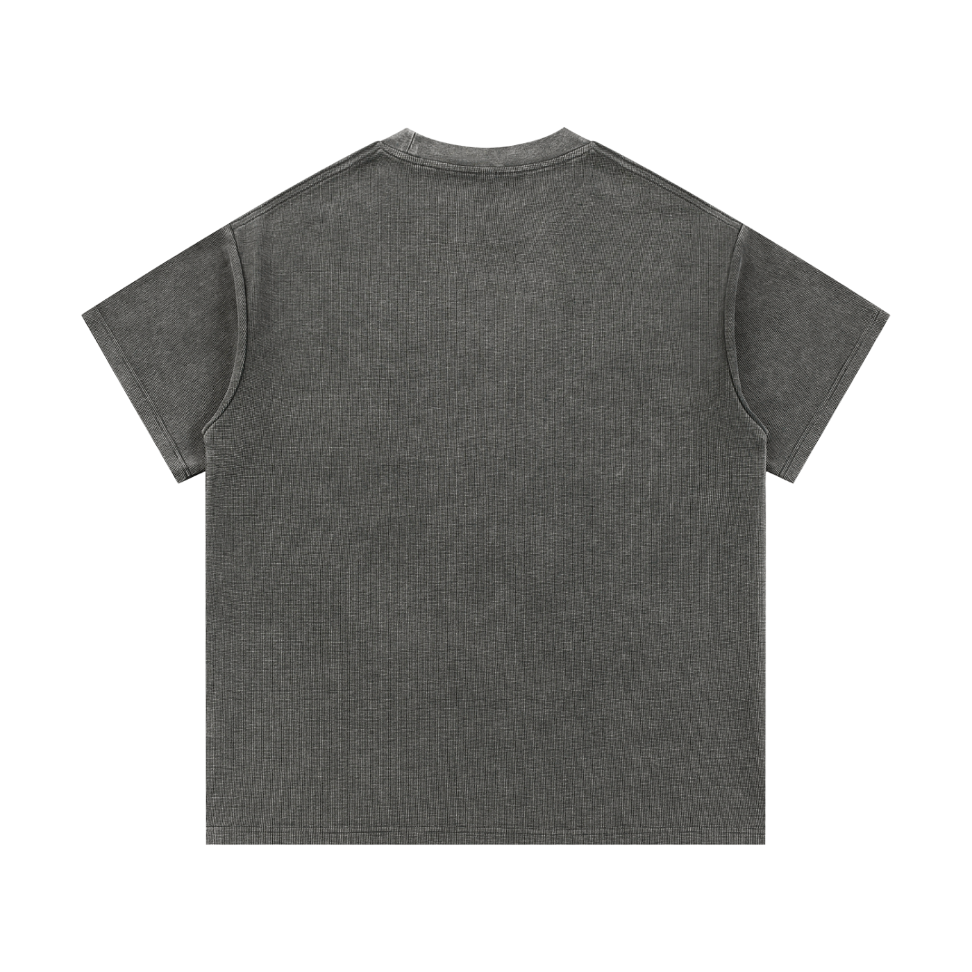 Waffle Tee - White Type