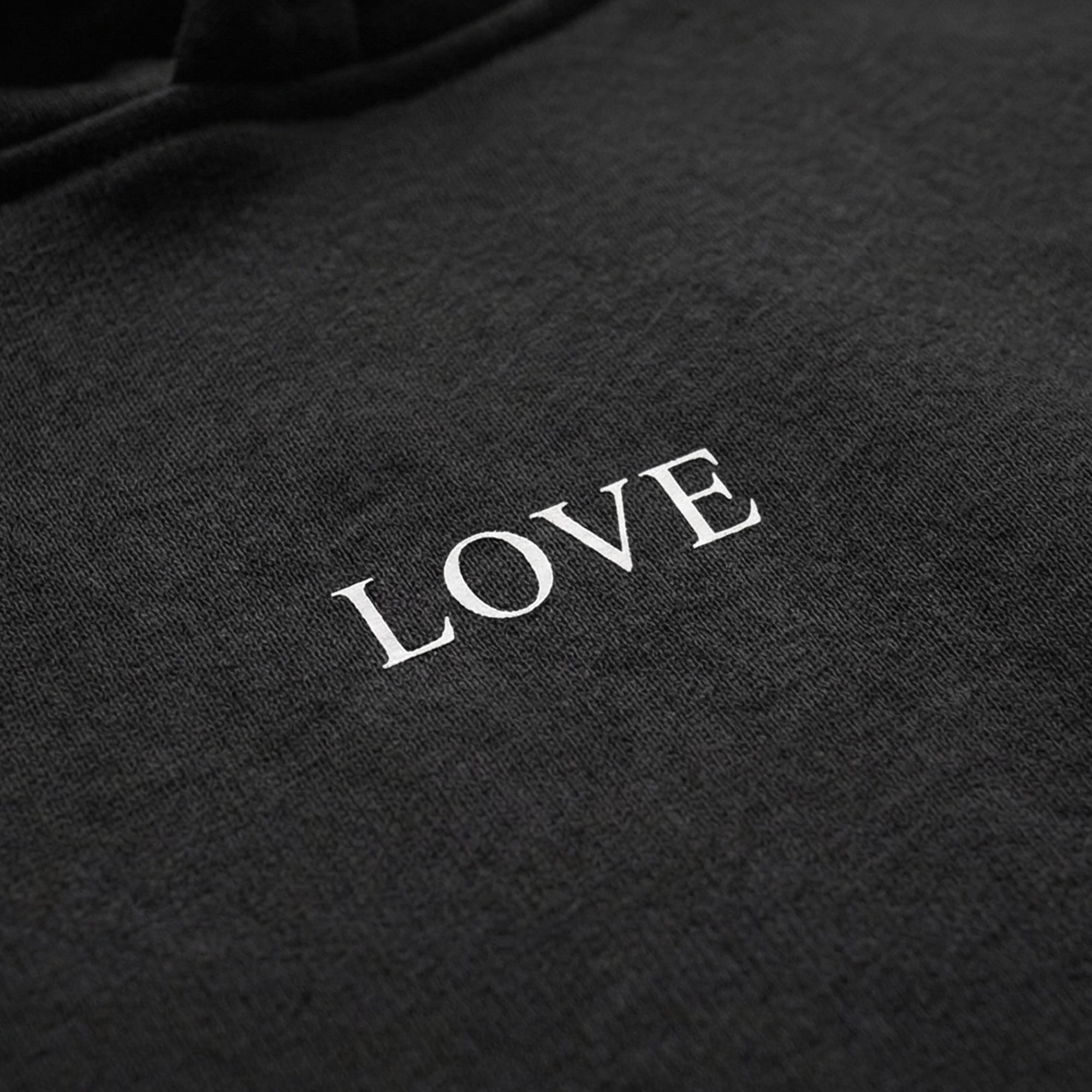 Box Hoodie - White Type