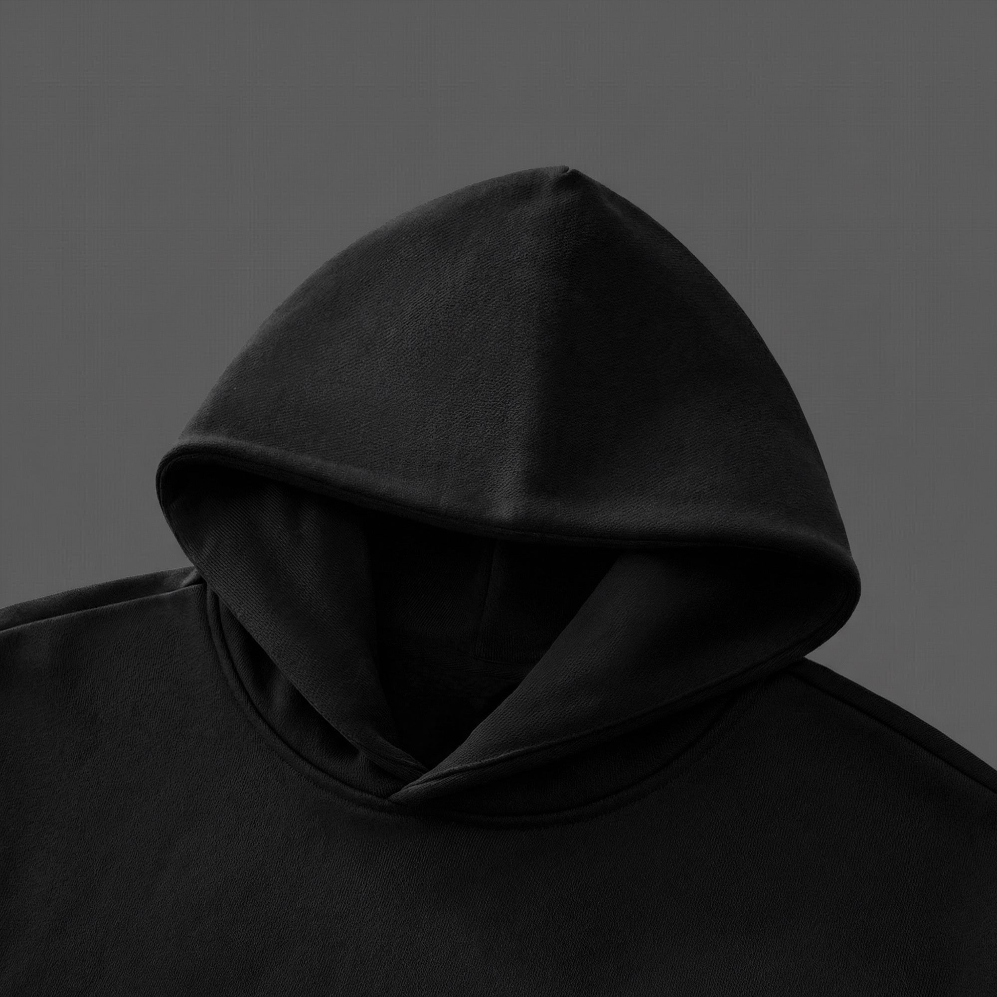 Box Hoodie - White Type